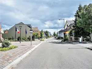 Rue Clémenceau at Wintzenheim (© JE)