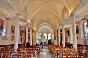 L'intérieur de l'église Saint-Nicolas