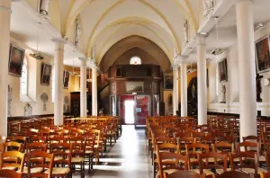 L'intérieur de l'église Saint-Nicolas