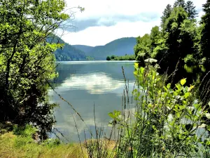 Il lago, ha visto la diga (© J.E)