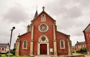 Die Kirche von Saint-Léger