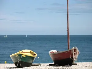 Caicos sulla spiaggia Yport