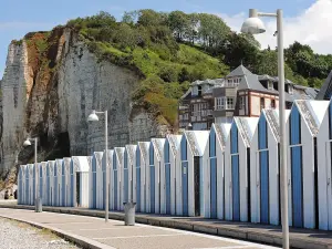 Beach huts