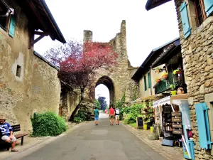 Porte de Nernier, view from inside the town (© Jean Espirat)