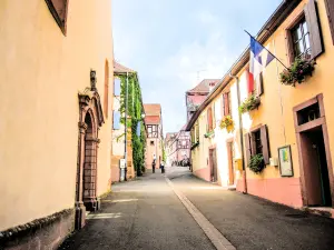 Rue centrale de Zellenberg (© J.E)