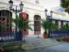 Нерис-ле-Бен - Спа: фасад казино и его ресторана