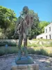 Овер-сюр-Уаз - Статуя Винсента Ван Гога, работа Осипа Задкина