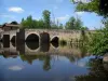 Пейзажи Лимузена - Каменный мост через реку