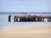 アルカション - 砂浜、Eyracとアルカャション盆地の桟橋