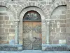 サニエス教会 - ロマネスク様式教会サントクロアの扉