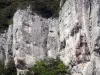 サントボーム峡谷 - 岩壁