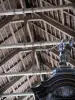 ビニョリー教会 - ロマネスク様式教会サンテティエンヌの内部：木枠と説教の説教壇の詳細