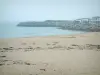 ラターバル - 砂浜のビーチ、海（大西洋）と岩