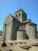 的Domfront - 罗马式教堂Notre-Dame-sur-l'Eau