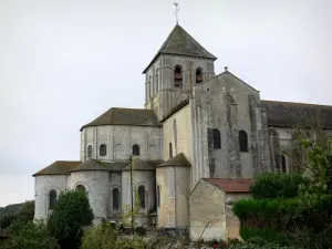 Abadía de Saint-Savin - Ábside de la iglesia de la abadía