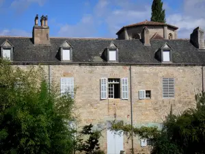 Abbaye de Beaulieu-en-Rouergue - Ancienne abbaye cistercienne (centre d'art contemporain) : bâtiment abbatial