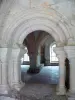 Abbaye de Fontenay - Vue sur la salle capitulaire