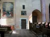Abbaye de Moissac - Abbaye Saint-Pierre de Moissac : intérieur de l'église Saint-Pierre