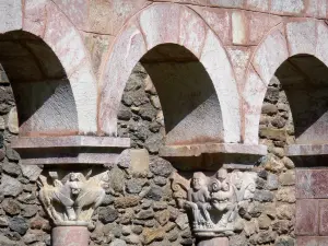 Abbaye Saint-Michel de Cuxa - Chapiteaux sculptés du cloître roman