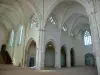 Abbazia dell'Épau - Abbazia cistercense della Divinità-Dio, Yvré-Vescovo: All'interno della chiesa abbaziale