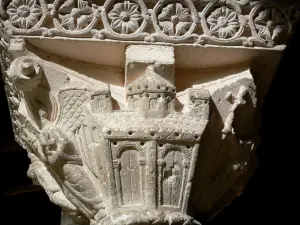 Abbazia di Moissac - Abbazia di Saint-Pierre de Moissac: scolpito il chiostro romanico