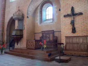 Abbazia di Moissac - Abbazia di Saint-Pierre de Moissac: All'interno della Chiesa di San Pietro