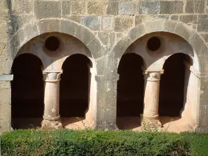 Abbazia del Thoronet - Abbazia cistercense di stile romanico provenzale: archi del chiostro