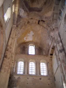 Abdij van Cluny - Benedictijnenabdij: ten zuiden arm van de grote transept (overblijfselen van de abdijkerk van St. Peter en St. Paul)