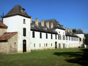 Abdij van l'Escaladieu - Cisterciënzer abdij (in Bonnemazon in de Baronieën): abdijgebouwen