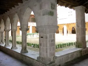 Abdij van Flaran - Voormalig Cisterciënzer abdij van Onze-Lieve-Vrouw van Flaran (graafschap erfgoed, cultureel centrum graafschap), op de stad Valence-sur-Baise: klooster