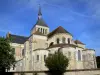 Abdij van Fleury - Abdij van Saint-Benoît-sur-Loire bed van de romaanse basiliek (Abdijkerk)