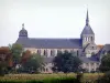 Abdij van Fleury - Abdij van Saint-Benoît-sur-Loire: romaanse basiliek (Abdijkerk)