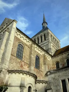 Abdij van Fleury - Abdij van Saint-Benoît-sur-Loire: romaanse basiliek (Abdijkerk)