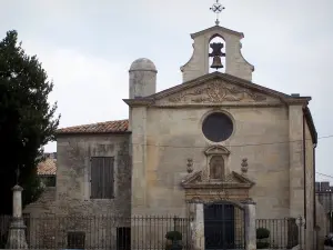 Aigues-Mortes - Grey Penitenten kapel van barokke stijl