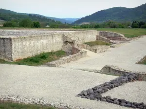 Alba-la-Romaine - Gallo-Romano sitio arqueológico