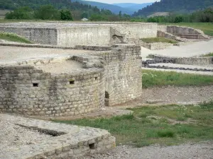 Alba-la-Romaine - Galloromanische Überreste der archäologischen Stätte