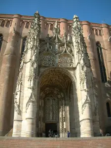 Albi - Canopy of the Sainte-Cécile cathedral