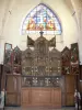 Altaraufsatz von Fromentières - Flämischer Retabel in der Kirche Sainte-Madeleine