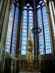 Amiens - Intérieur de la cathédrale Notre-Dame