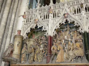 Amiens - Intérieur de la cathédrale Notre-Dame