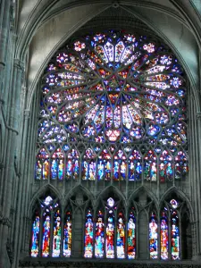 Amiens - Innere der Kathedrale Notre-Dame