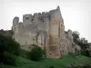 Angles-sur-l'Anglin - Le rovine del castello (fortezza medievale)