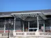 Angoulême - Market hall and lamppost