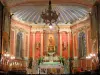 Arcangues - Inside the Saint-Jean-Baptiste church: choir