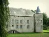 Ardennes Regional Nature Park - Ardennaise Thiérache: Court des Prés castle (fortified house) in Rumigny