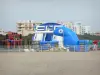 Argelès-sur-Mer - Hinchables para los niños y los edificios del complejo