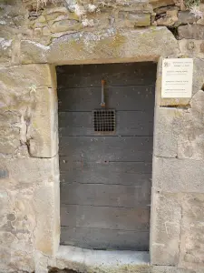 Arnay-le-Duc - Entrance gate of the Motte-Forte tower