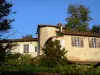 Aubeterre-sur-Dronne - Casa y los árboles