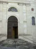 Auch - Portal of the Saint-Orens church
