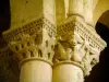Aulnay-de-Saintonge church - Pillar of the Saint-Pierre church (Romanesque art)